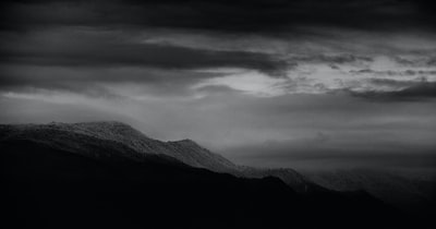 山坡的灰度phot
